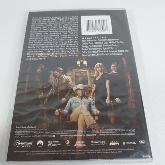 Yellowstone: Season‎ One DVDs - Picture 2 of 2